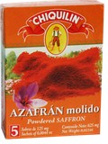 Chiquilin Powdered Saffron 5 envelopes. 0.022 oz